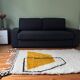 Tapis beni ouraine fait main traditionnelle taille 150 x 250 cm