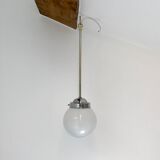Hanging white opaline ball
