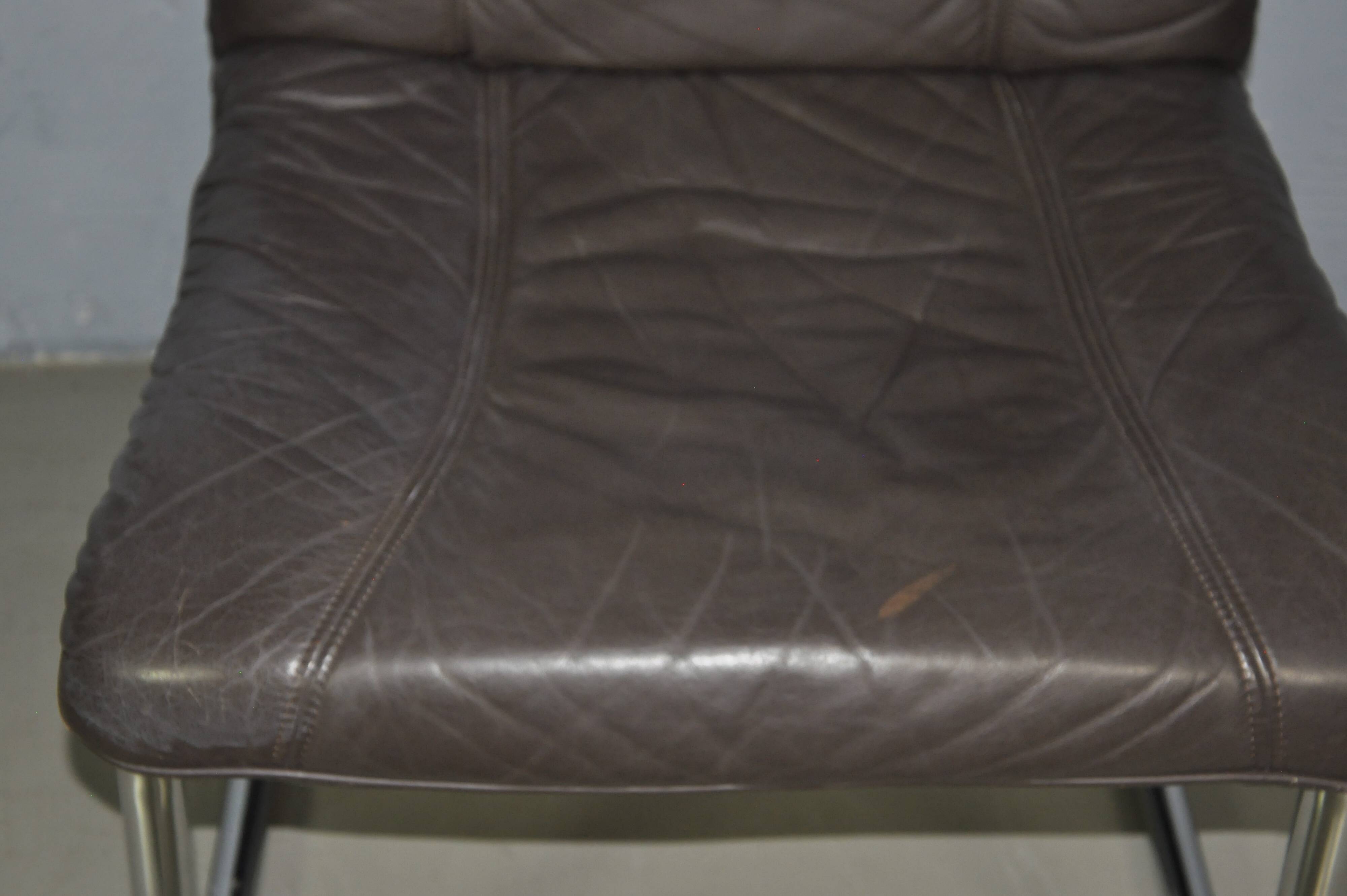 Vintage buisframe stoelen