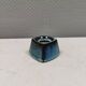 Small delicious candle holder from Danish Stogo ceramics 1980s