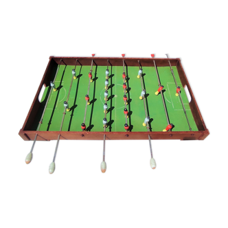 Table football of the 40s / 50s in complete wood in very good condition brand STADE BALL