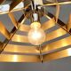 Geometric postmodern vintage pendant lamp, 1980s.