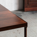 Extendable dining table in rosewood by Inger Klingenberg for Fristho, Dutch design, 1960s