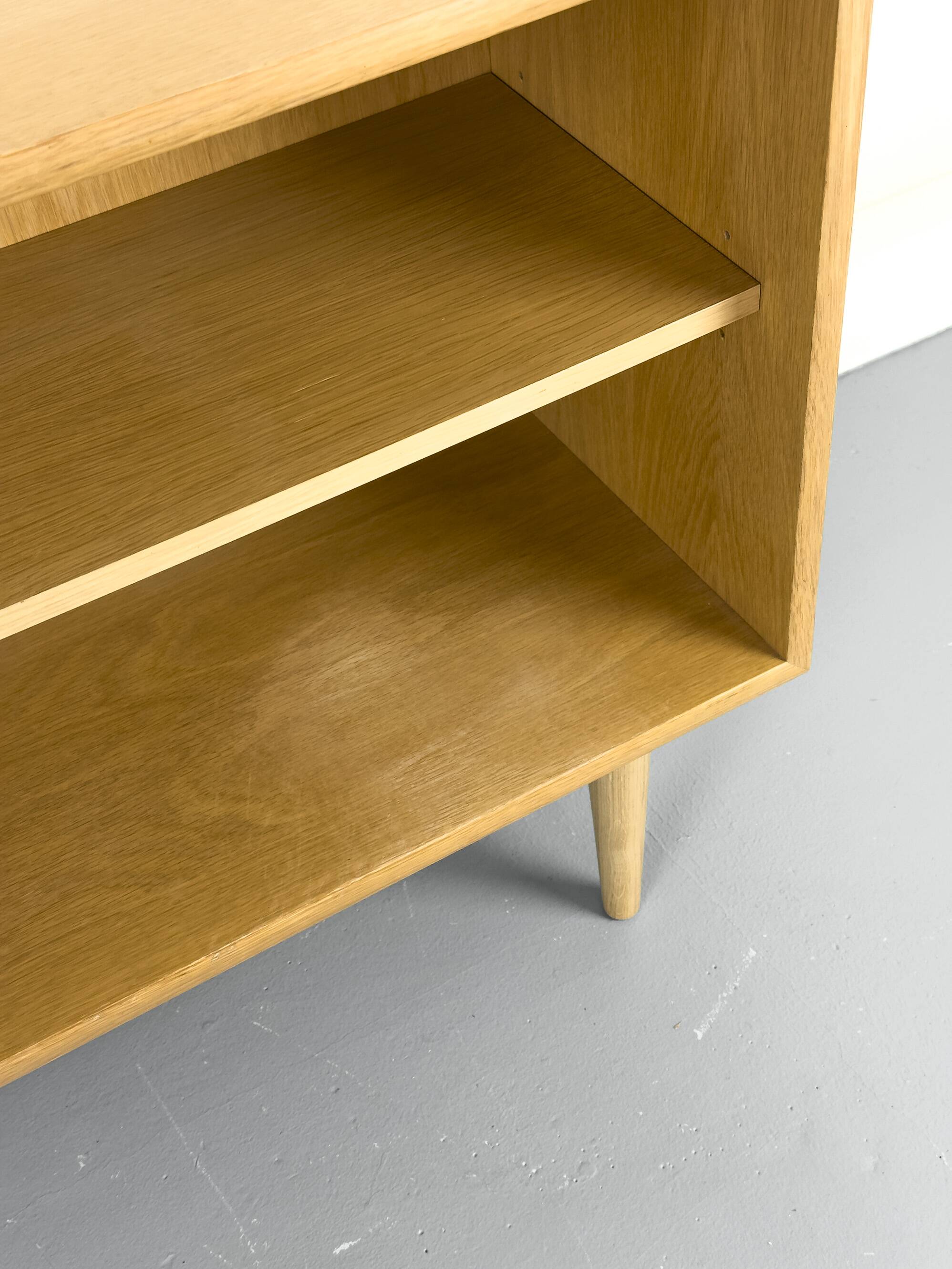 Mid-Century Light Oak Sideboard from WK Möbel, 1970s