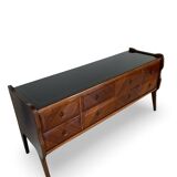 Italian Cantu rosewood chest of drawers, 1950s