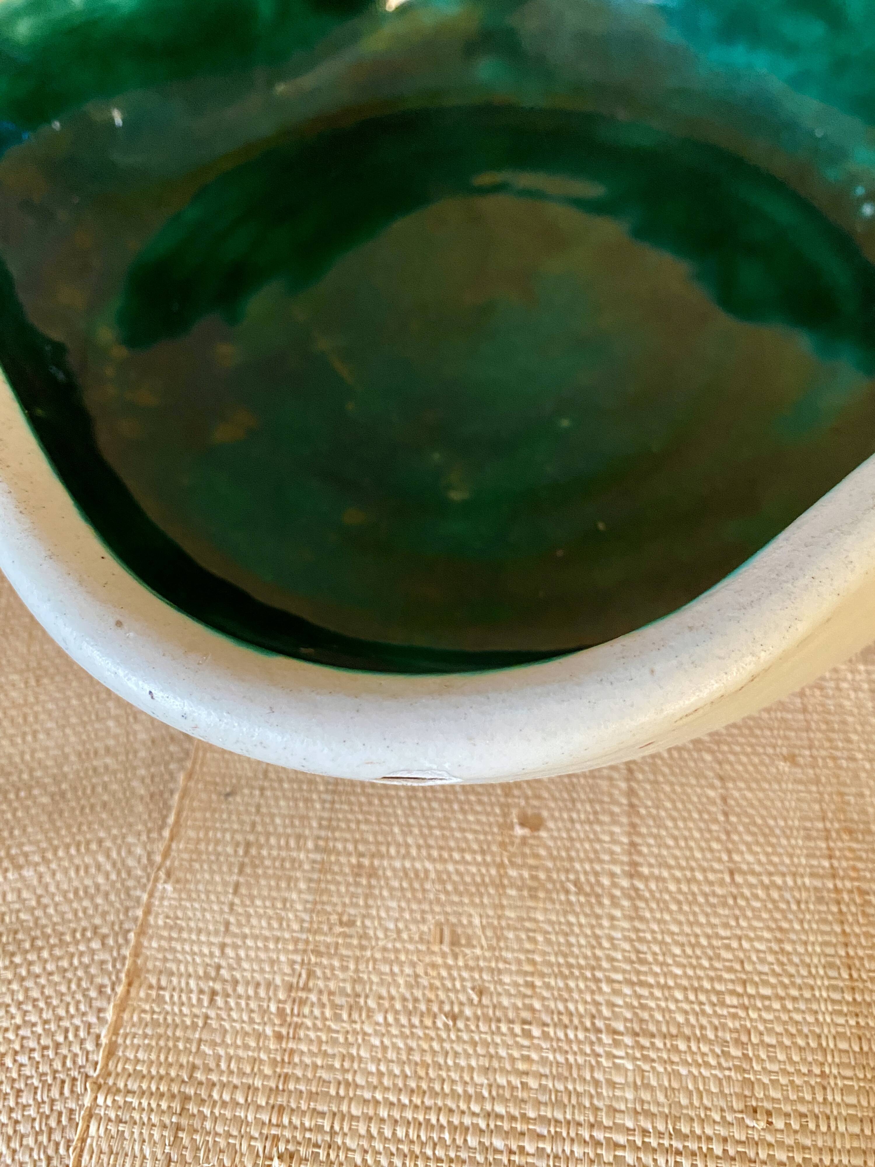 Sèvres Keramos salad bowl, 1950-60