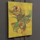 Oil on canvas modern composition by François de Chabot 1960-70