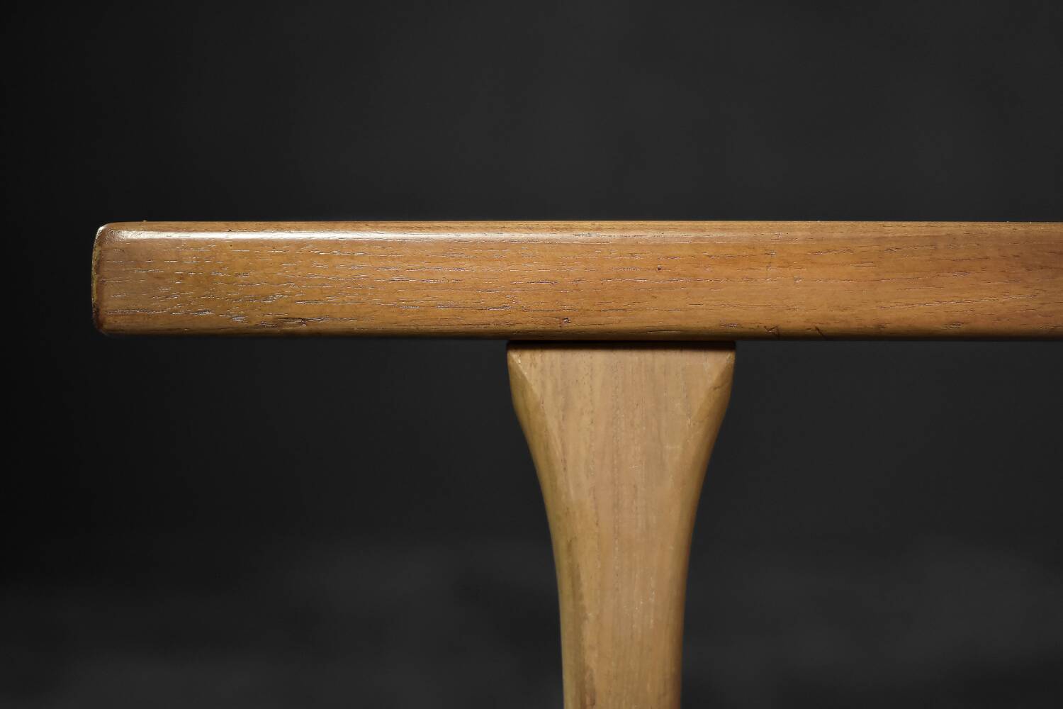 Low vintage mid-century danish modern teak coffee table, 1960s