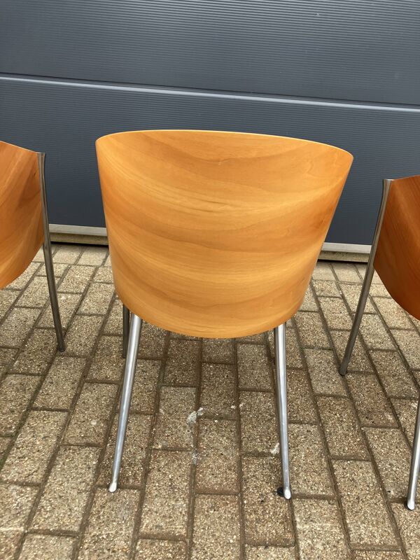 4x King Costes dining chairs, Philippe Starck, Aleph Driade
