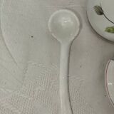 Vintage ceramic confit pot with spoon – 1950s