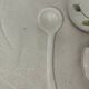 Vintage ceramic confit pot with spoon – 1950s