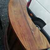 Bar and 3 stools rustic