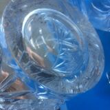 Lot de 2 carafe en cristal