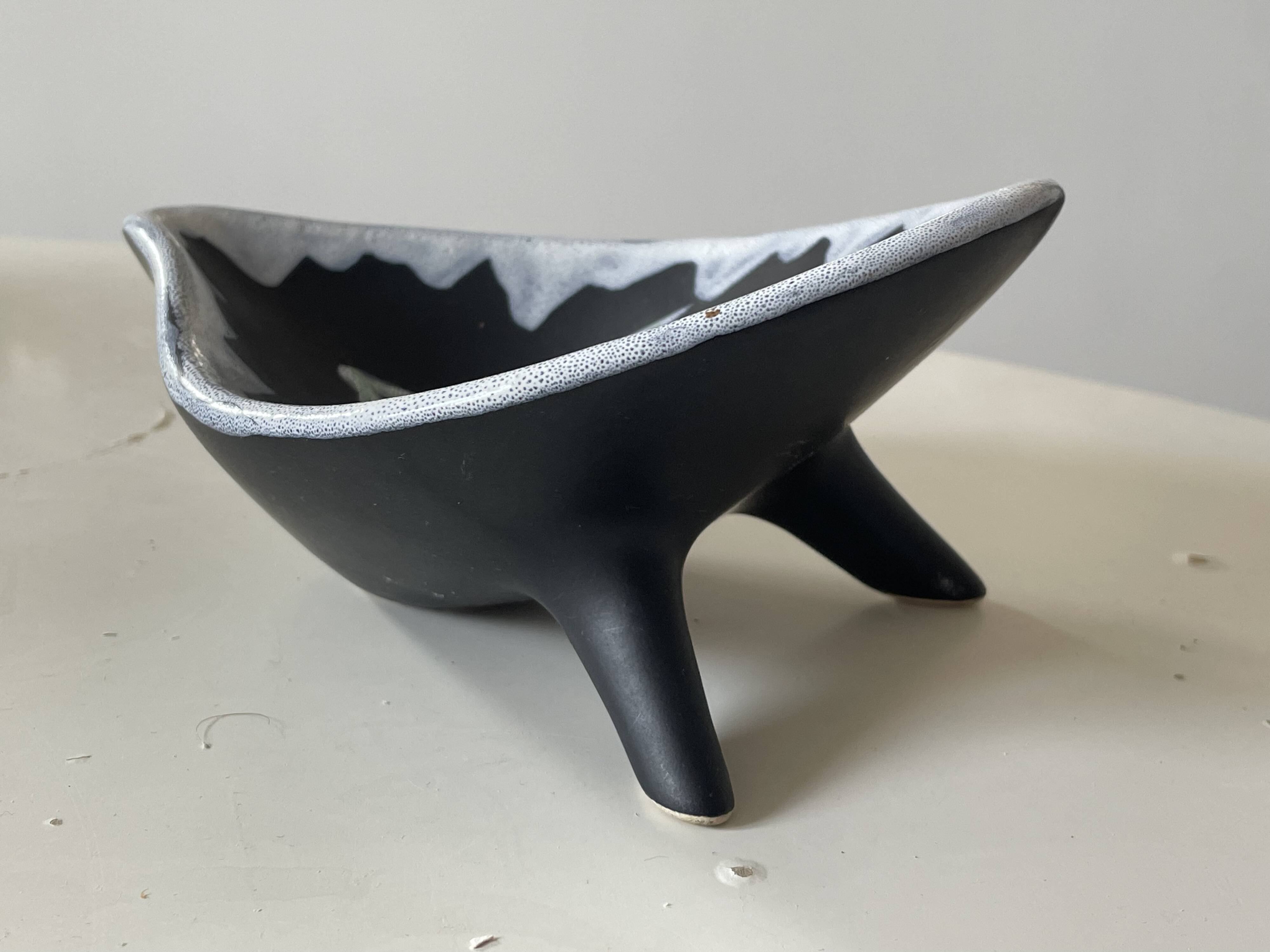 Vintage Vallauris ceramic pocket empty 1960