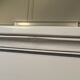 White double bed in contemporary wood, 160x200 cm