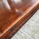 Table XXL noyer massif foncé 3m