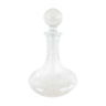 Molded glass decanter