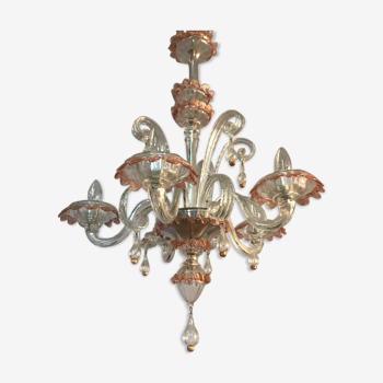 Murano glass chandelier