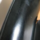 Chair in wood and leatherette