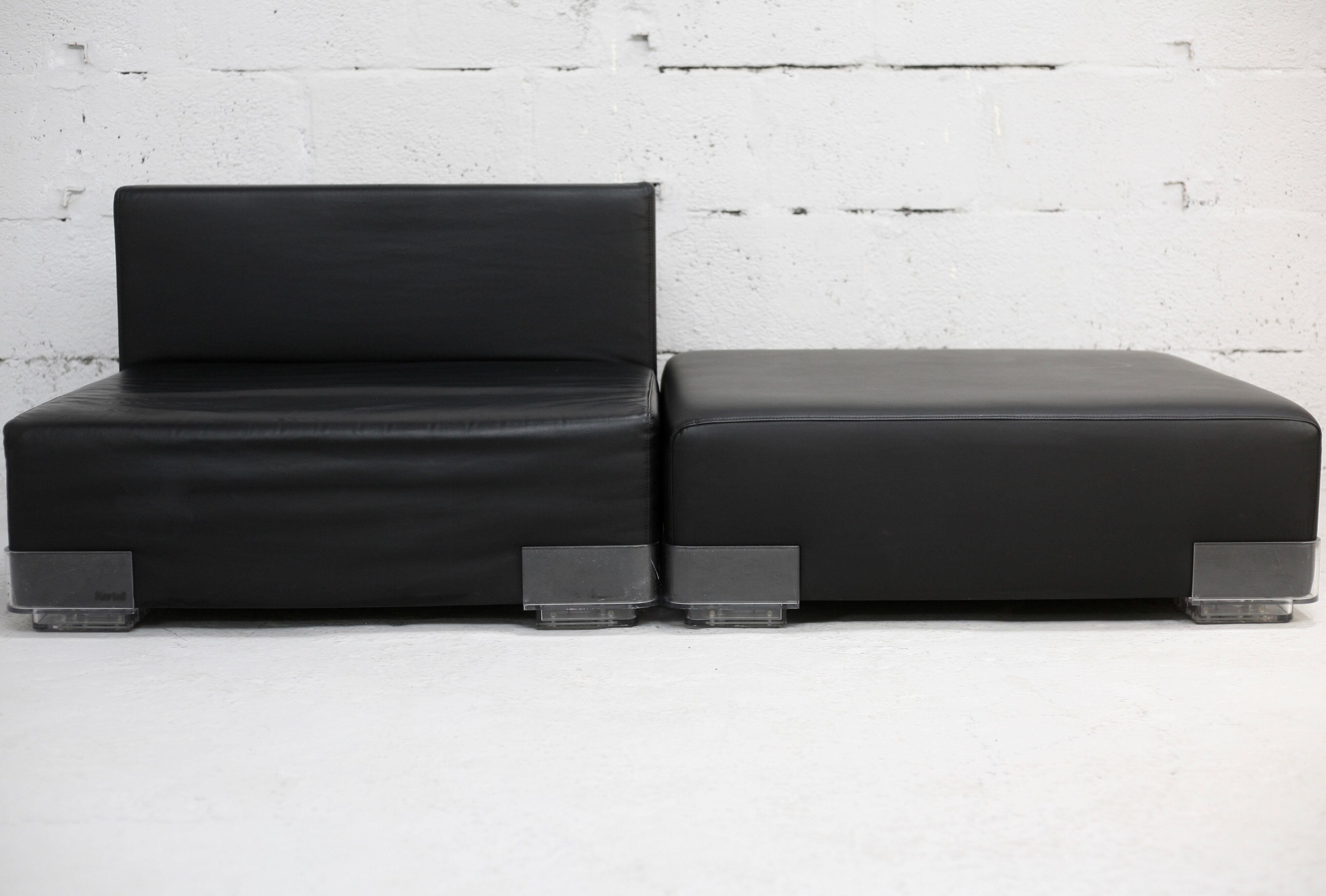 Modular sofa 2 places model "Plastics"Piero Lissoni Italy, circa 2005