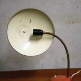 Orange midcentury table lamp by Philips, 1960s