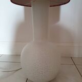 Floor lamp opaline base 2 lights Doria Leuchten