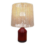 Belka Danish ceramic lamp with rope shade
