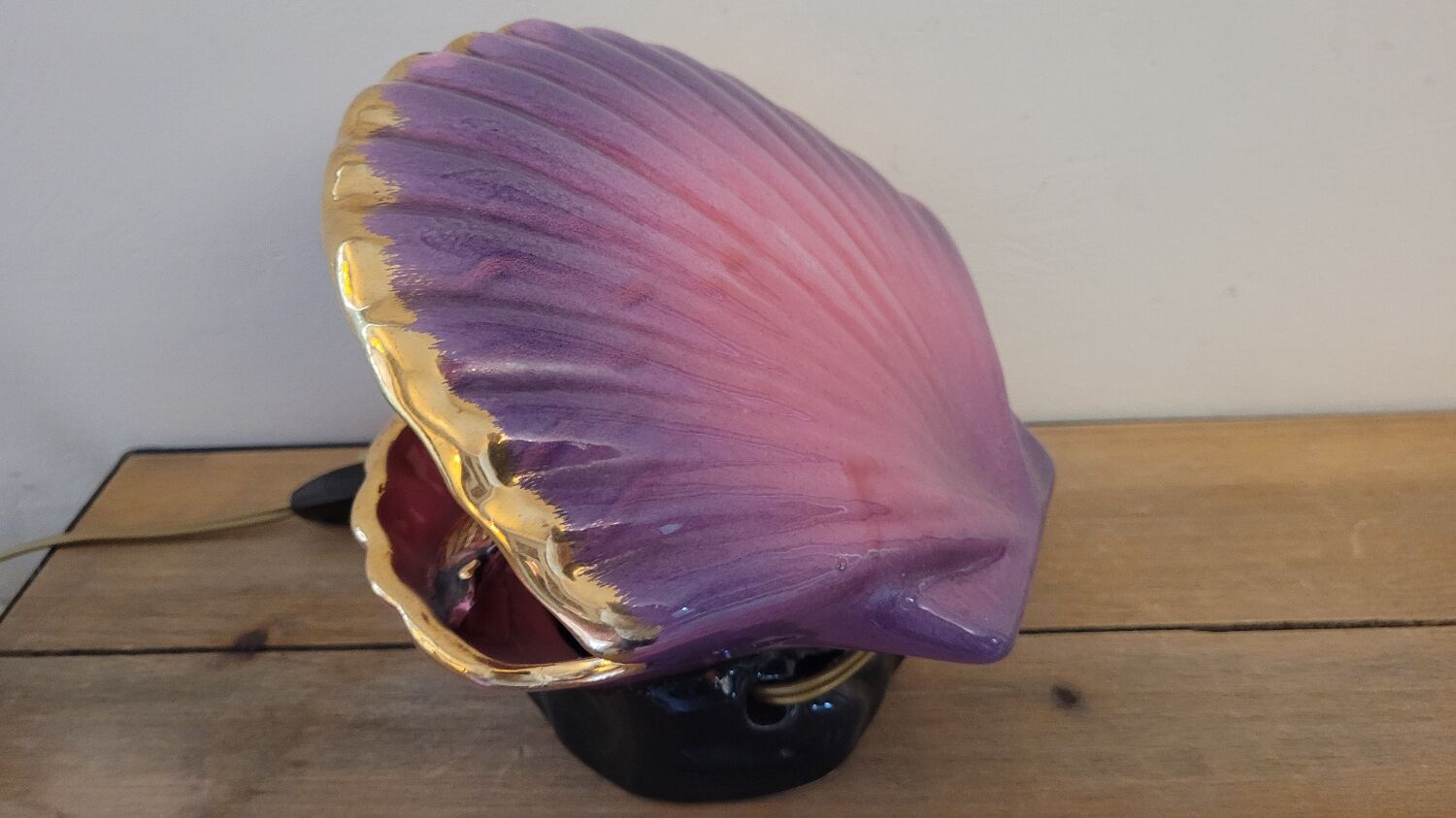 Shell lamp Vallauris 60's