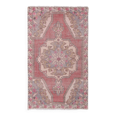 Tapis Oushak turc vintage 132x216 cm