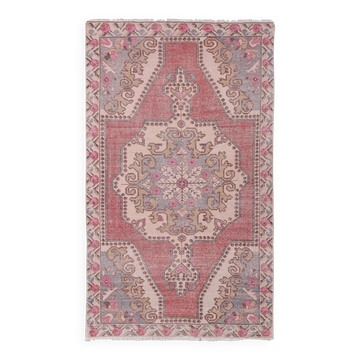 Tapis Oushak turc vintage 132x216 cm