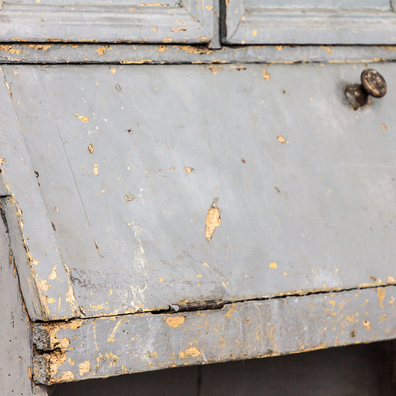 Big antique workplace cabinet