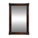 Large 19th-century lacquered wooden mirror