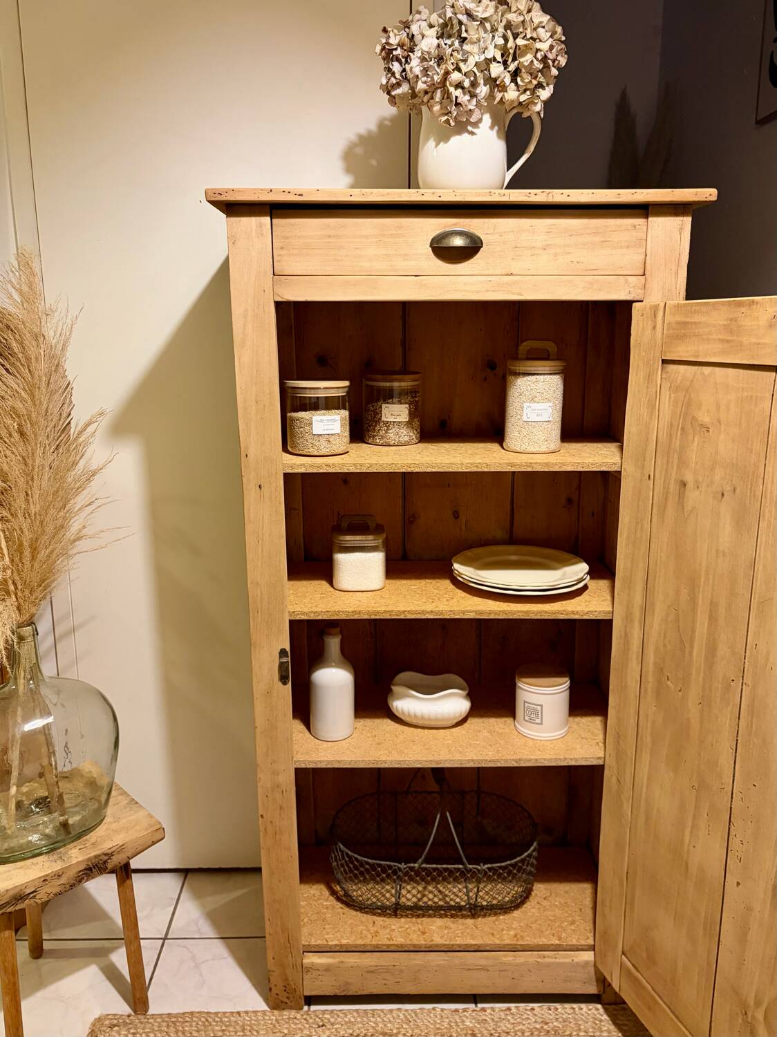 Raw wood Parisian confiturer