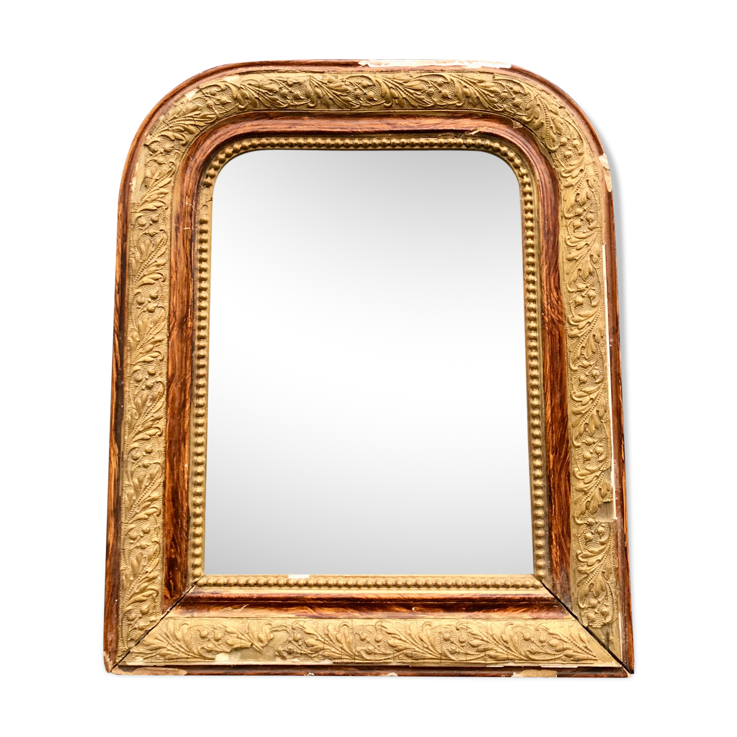 Former  mirror style Louis Philippe 41x50cm