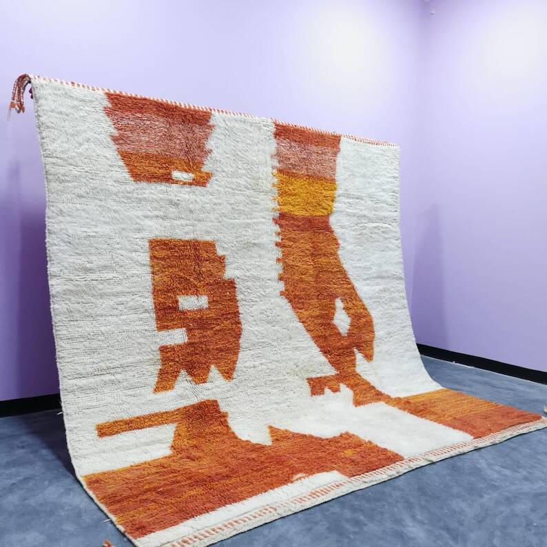 Beautiful Moroccan Berber rug 250cmx300cm