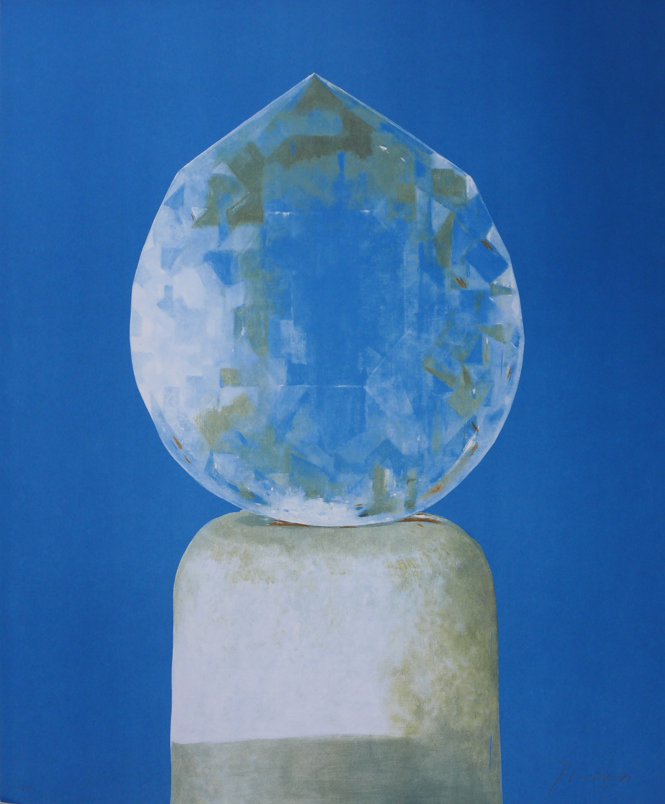 LARRAZ Julio, Her best Friend, 2007. Original lithograph signed and justified