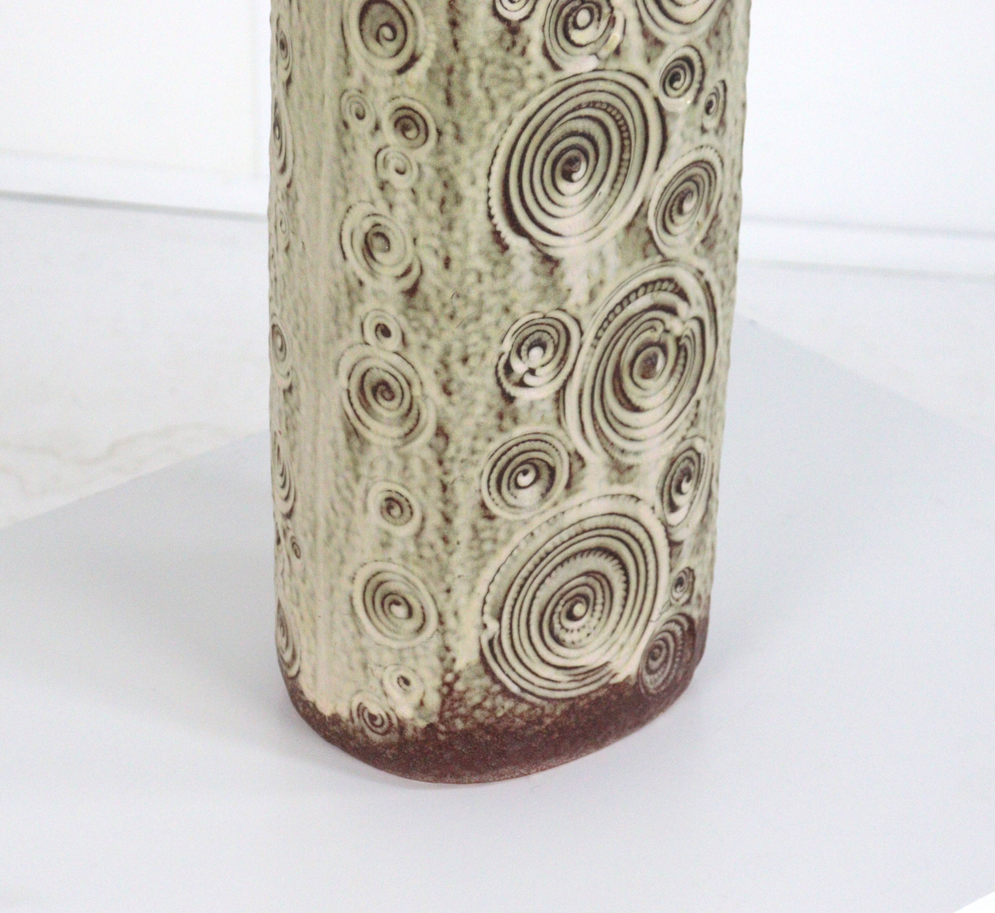 Vase de sol Scheurich Allemagne de l'Ouest 482-50