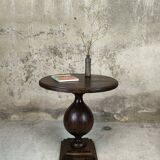 Vintage side table in solid wood