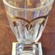 Carafon and small crystal glass from Baccarat/19th century