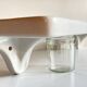 Vintage ceramic wall shelf - france