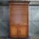 Antique Tambour Cabinet | Rolling Shutter Cupboard | Classic Filing Cabinet