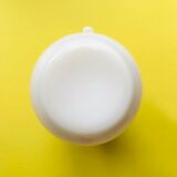 Vintage orange and red 70s arcopal spirit