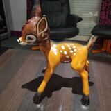 Bambi in glazed earthenware