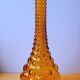 Empoli carafe in amber glass, 1970.