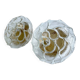 Pair of Brutalist Glass Sconces