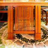 Table 615 Husser by Frank Lloyd Wright for Cassina, Italy 1992