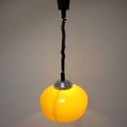 Adjustable Mid Century Pendant in the style of Meblo, 1980's, Czechoslovakia