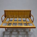Karel Vyčital Sofa Bed, Vintage Czech 1960s