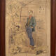 Tableau de Georges Henry Hautot - Caricature