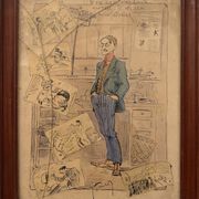 Tableau de Georges Henry Hautot - Caricature
